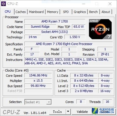 8Ϸ!AMD R7 1700ƶ 