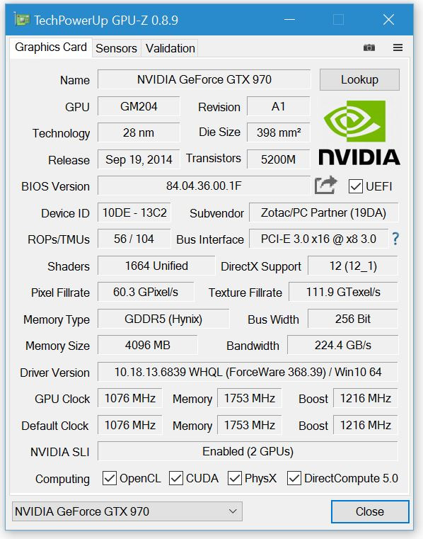 ֧GTX1070/RX480 GPU-Z 0.8.9 