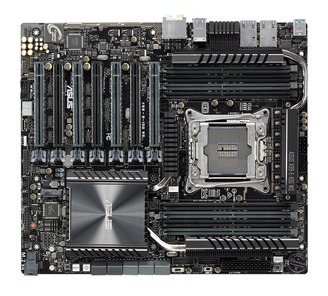 规格彪悍超rog 华硕新工作站x99主板上市