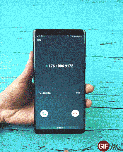 【三星galaxynote8评测】来电想记重要信息 s pen笔记送便捷_三星