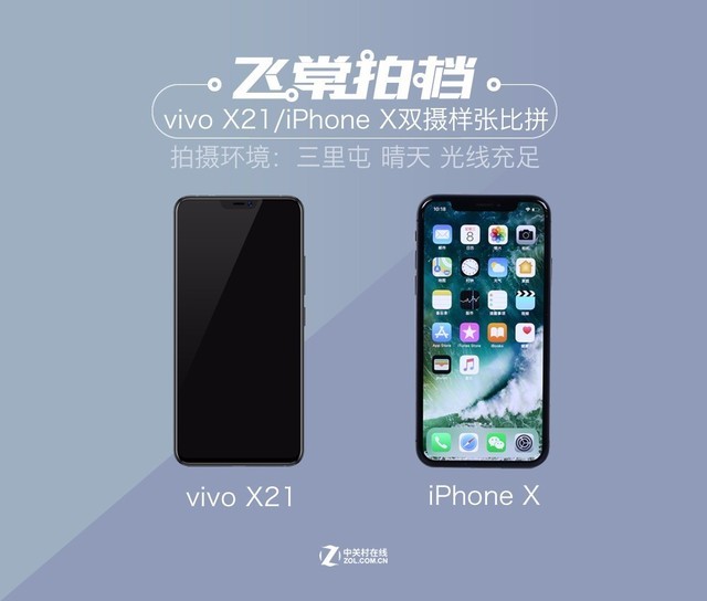 vivo X21ԱiPhone X ȫʵѹ