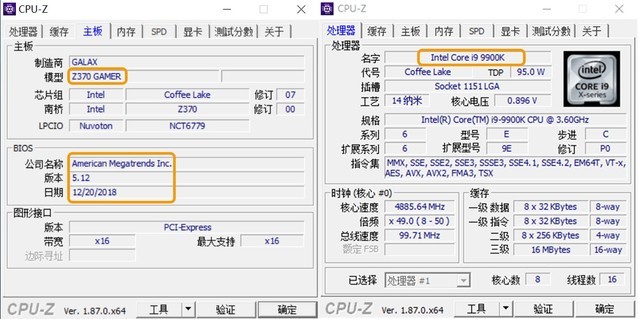 Z370 GAMER֧I9-9900KֻҪBIOS 