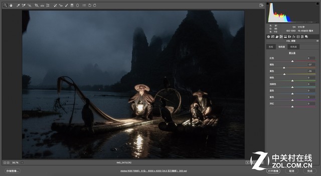 佳作的诞生 见证最经典的漓江鱼鹰拍摄