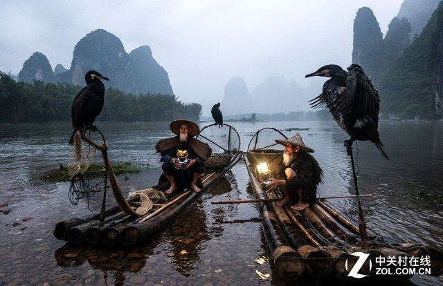 佳作的诞生 见证最经典的漓江鱼鹰拍摄