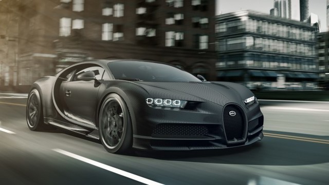 全球仅20辆的布加迪超跑Chiron Noire长什么样？ 