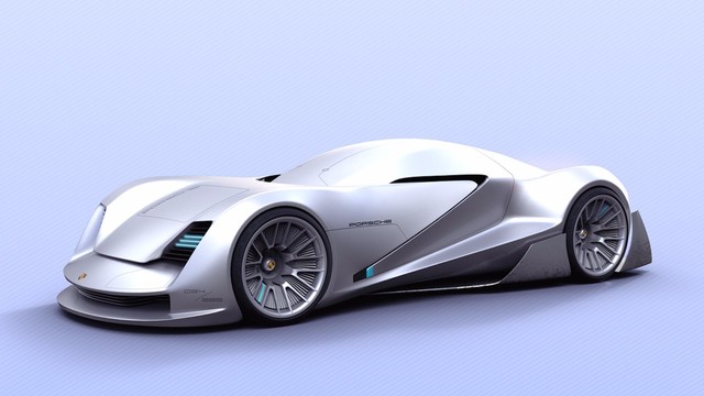 来自于未来世界 保时捷rebel概念跑车