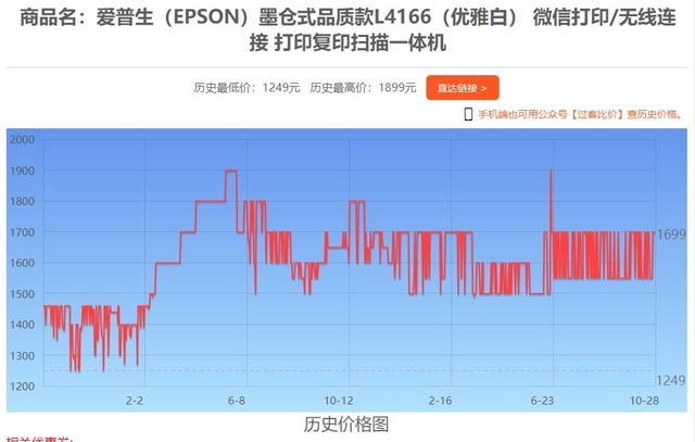 10月28日全网热门打印机报价