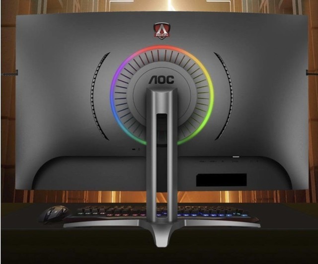 AOC发布AGON电竞显示器：1500R曲率VA面板曲面屏设计 