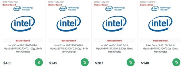 Intel 12FϵǰϼܣԼ۱ȳ
