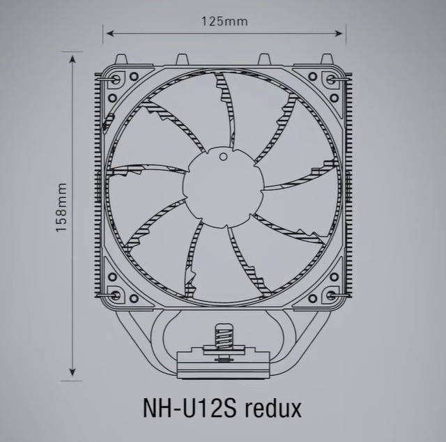 èͷӥ NH-U12S redux CPU ɢȹܷȣۼԼ 325 Ԫ 