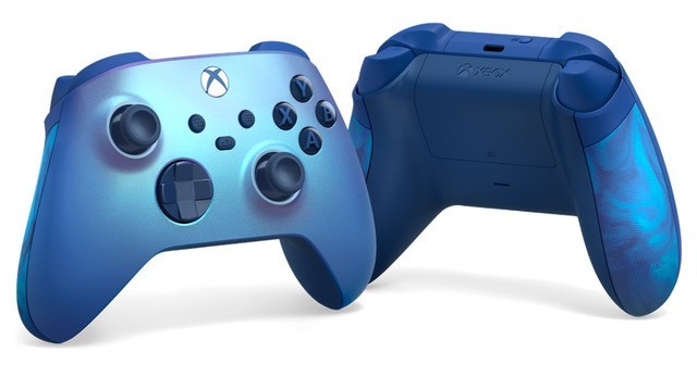 微软发布蓝色xbox无线手柄aquashift特别版9月1日发售