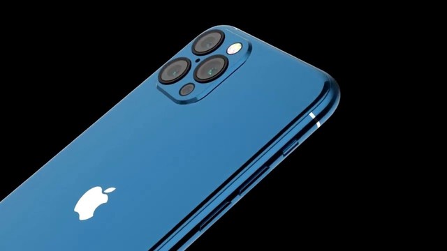 苹果iphone 12系列深蓝色版本效果图曝光