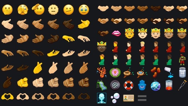 蘋果ios 15將新增超100種emoji