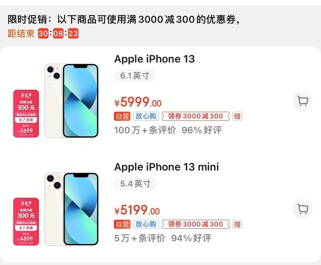 iPhone13ȯ300Ԫ  