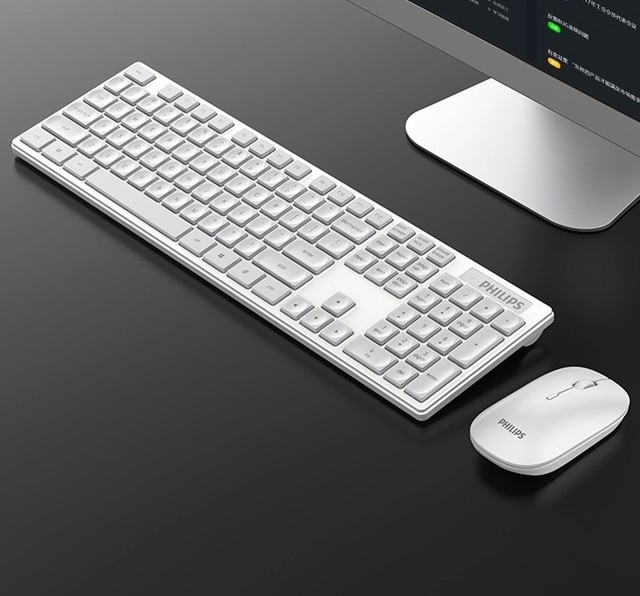 手慢无:飞利浦无线键鼠套装秒杀65元 无声防水静音