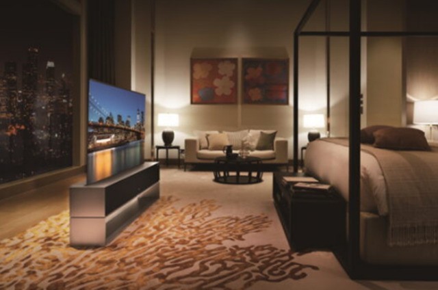 LG可卷式智能电视上市 价格能买套房 