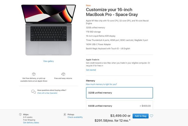 港版最优选 新Macbook Pro港/中/美/日同配最高价差近万元