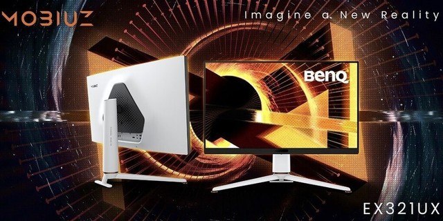  4K 144Hz Mini LED Display EX321UX is officially launched by BenQ