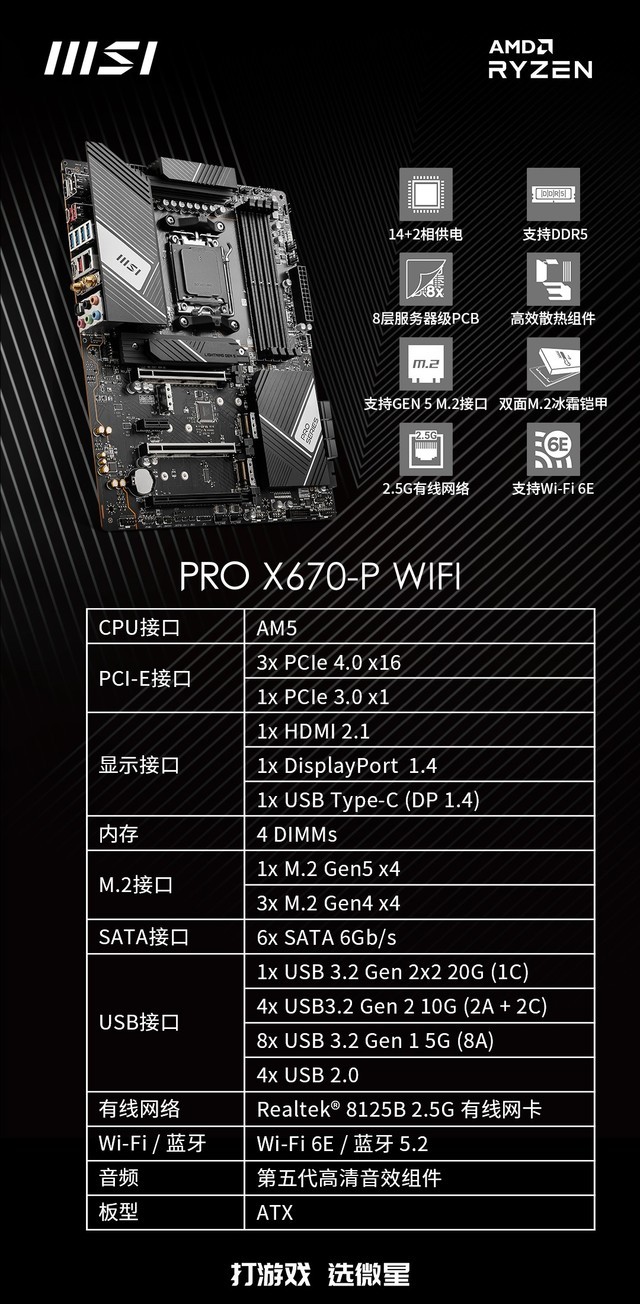 微星X670主板新品曝光 9月15日上市 