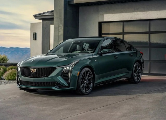 凯迪拉克ct5-v中期改款官图公布 3.0t发动机动力强劲