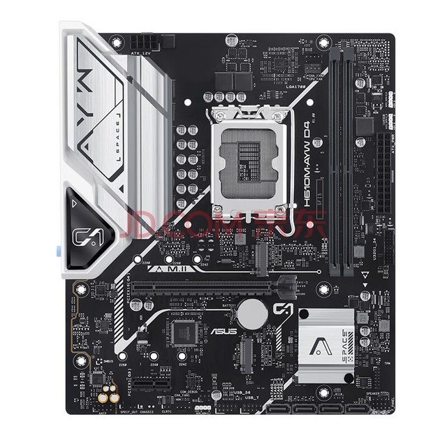 ˶ASUSH610M-AYW D4 ֧ CPU G6900/12400F/12100F/13100FIntel H610/LGA 1700 