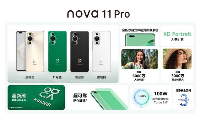 2499元起，华为nova11系列正式发布，价格速览