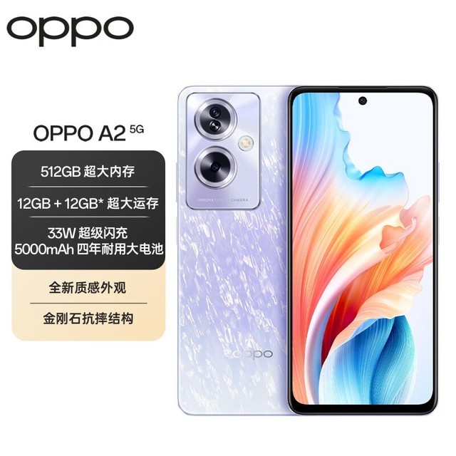  [Hands slow and no use] The price of OPPO A2 mobile phone is 1399 yuan, 13% of which is provincial