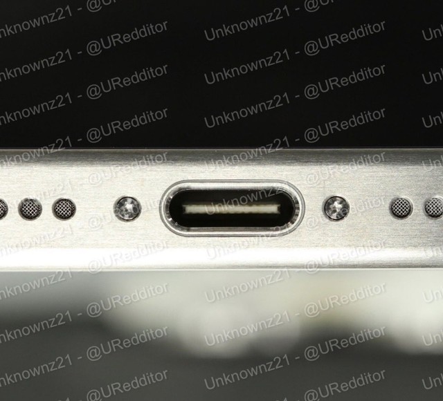 苹果iPhone 15 Pro钛版手机实机图曝光：五级钛+铝合金，USB-C接口
