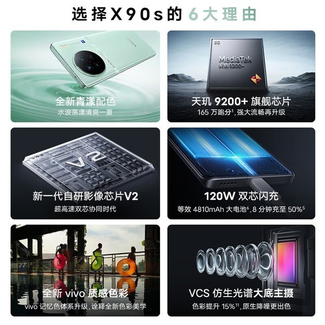【手慢无】限时优惠！vivo X90s手机仅售3889元 超值入手