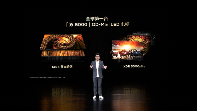 2023年画质天花板！TCL发布全球首台“双5000”QD-MiniLED电视X11G