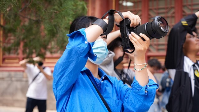  Experience the ancient costume portrait shooting in the "Huan" Ball Cinema, and the teaching activity of Nikon ended successfully