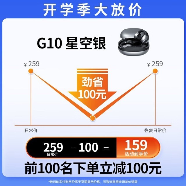 【手慢无】果坊骨传导蓝牙耳机,开启运动新体验!