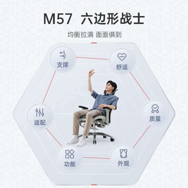 【手慢无】西昊M57B人体工学电脑椅到手价999元(全文)_西昊 M57_游戏硬件键鼠外设-中关村在线