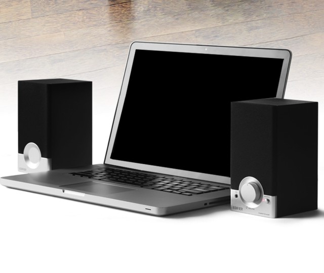 手慢无木质箱体漫步者r18t20桌面有源音箱99元