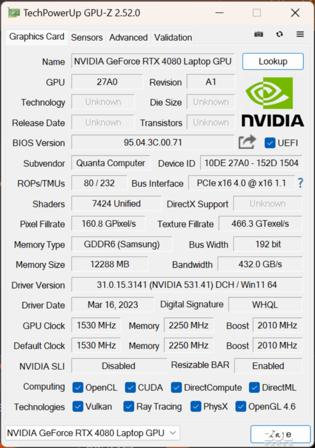 近期最便宜的RTX4080游戏本 性能表现如何？