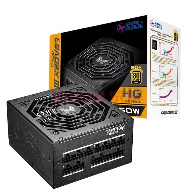 񻪣SUPER FLOWER850W LEADEX HG850W ԵԴ ȫģ ¿ģʽ 12VHPWR֧4080Կ