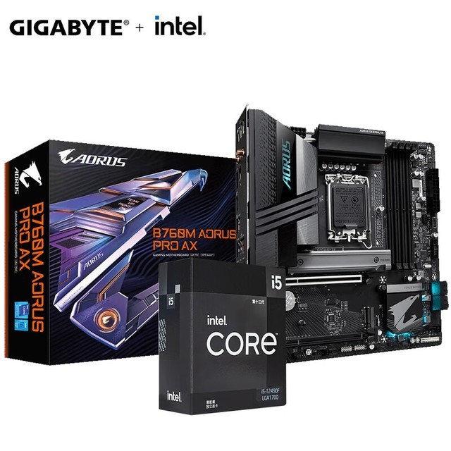 ޡܾGIGABYTE B760MӢضI5-12490FԭCPU1979Ԫ