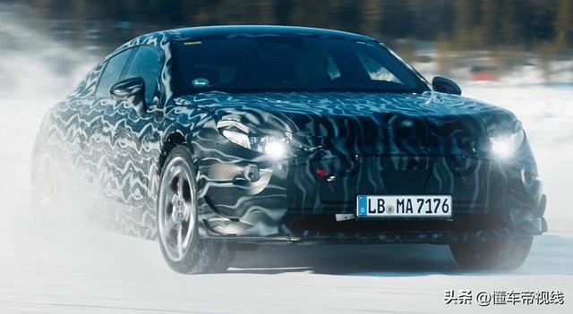 奔驰全新电动amggt原型车谍照曝光