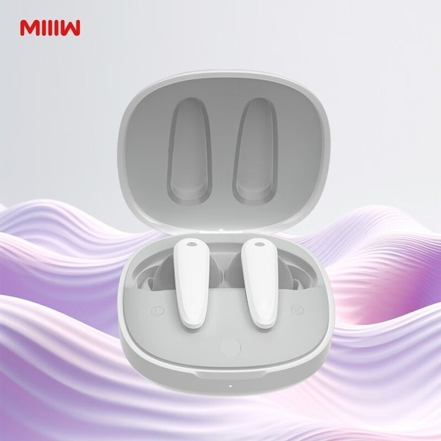 【手慢无】MIIIW米物音立方真无线ANC主动降噪蓝牙耳机优惠至99元