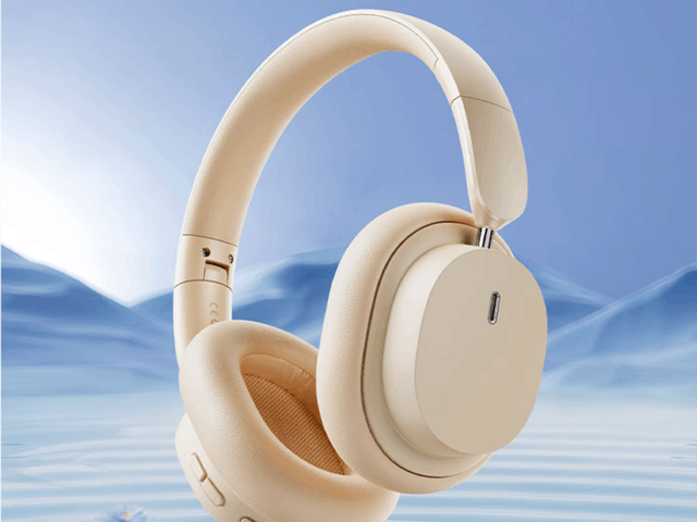 手慢无40mmpet高弹性振膜138元抢购倍思头戴式蓝牙耳机