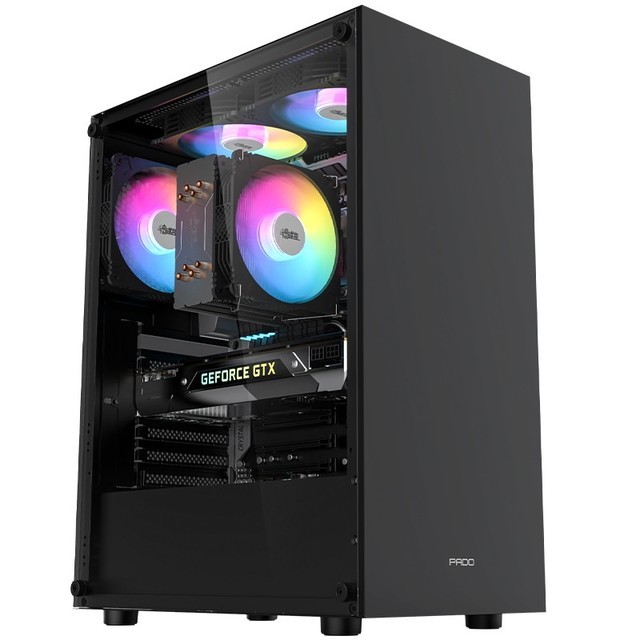 【手慢无】半岛铁盒风度黑色台式机电脑主机箱限时特惠99元