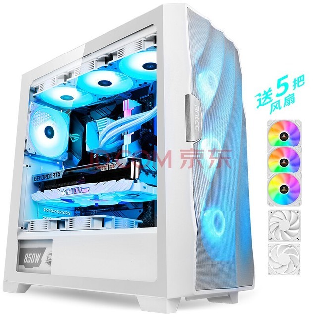 ѿ Antec  DF 700 Flux ɫ ֻ/ɢȵ/֧˫λ360ˮ/5ѷ