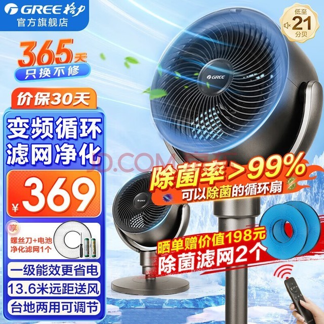 GREE ȼֱƵѭңضʱ̨ʽҡͷȰ칫ȿյС FXDZ-20X62Bg3