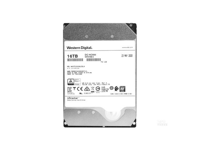  Ultrastar DC HC550 16TB 7200ת 512M SATA3WUH721816ALE6L4