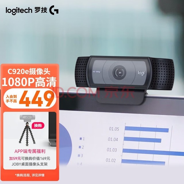 ޼Logitech C920e ͷ ̨ʽԱʼǱֱͷ˷Ƶ C920eרҵͷɫ