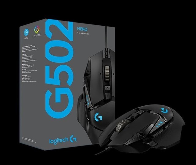 罗技g502hero主宰者游戏鼠标228元