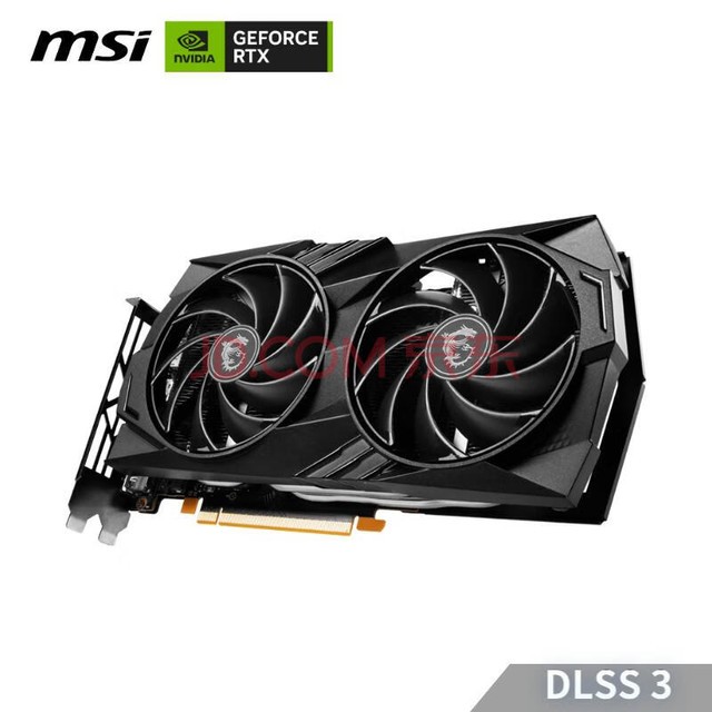 微星（MSI）魔龙 GeForce RTX 4060 GAMING X 8G 电竞游戏设计智能学习电脑独立显卡 