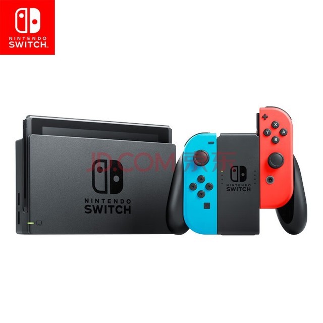 Nintendo Switch 任天堂Switch国行续航增强版游戏机掌机NS掌上游戏机体感游戏机 NS续航增强版红蓝主机