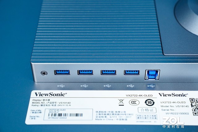 【有料评测】优派 VX2722-4K-OLED专业显示器评测： 