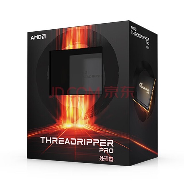 AMD 锐龙Threadripper(线程撕裂者) PRO 工作站 CPU 5000WX WRX80 TRPro5995WX|2.7GHz|64核128